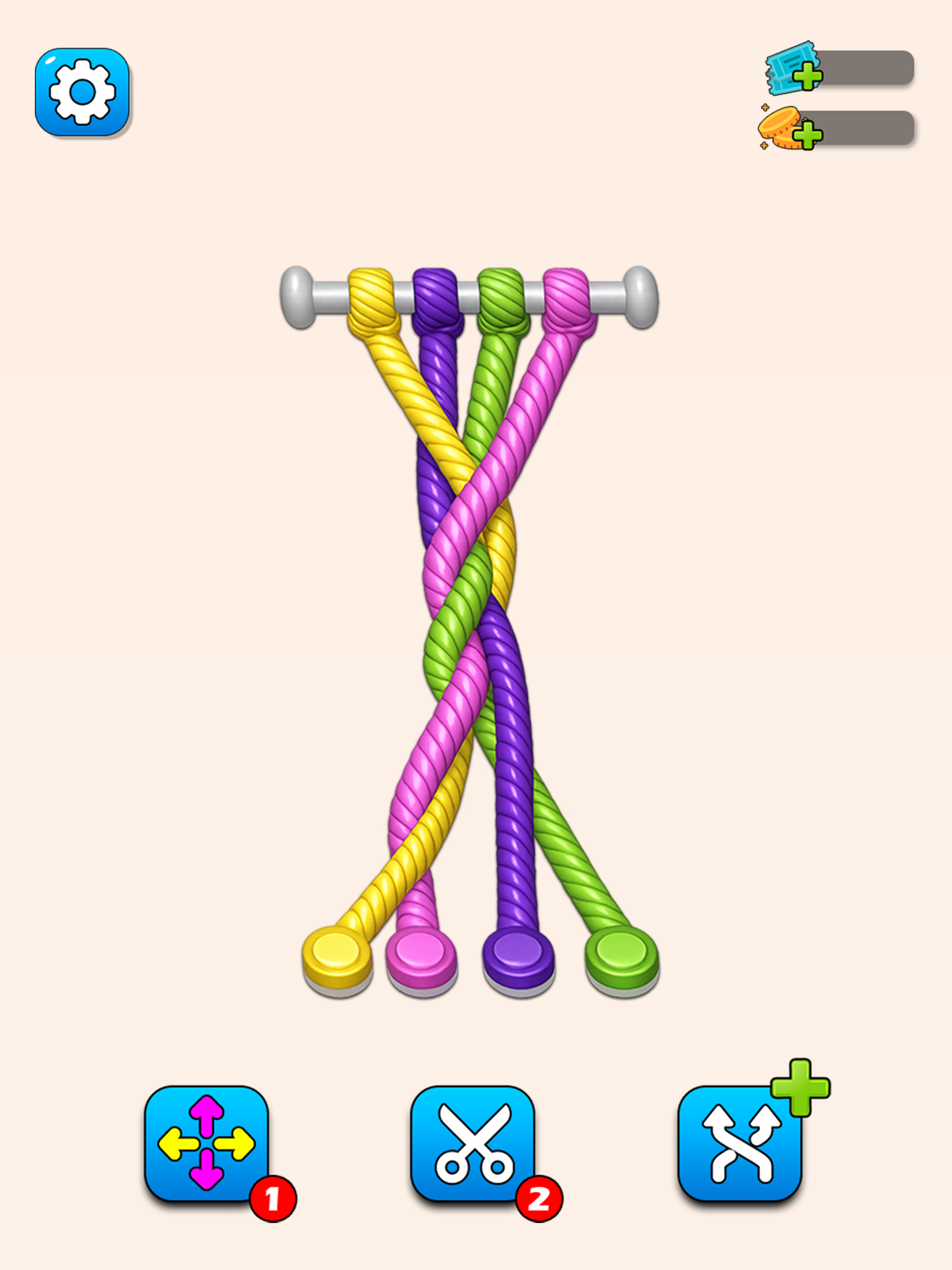 Untangle Twisted Rope Game screenshot 12