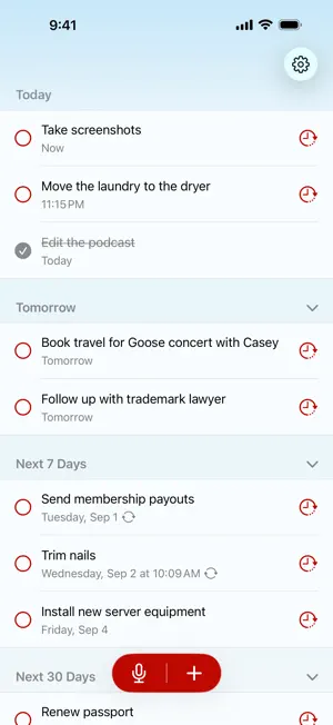 Unforgetful: Never Lose a Task screenshot 3