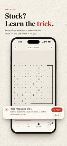 Loops: Slitherlink Puzzles Screenshot 5 of 9