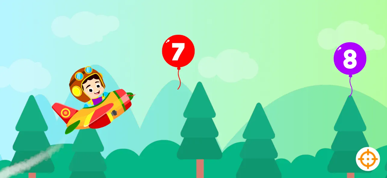 Screenshot #1 pour Kids Airplane: Learn ABC & 123