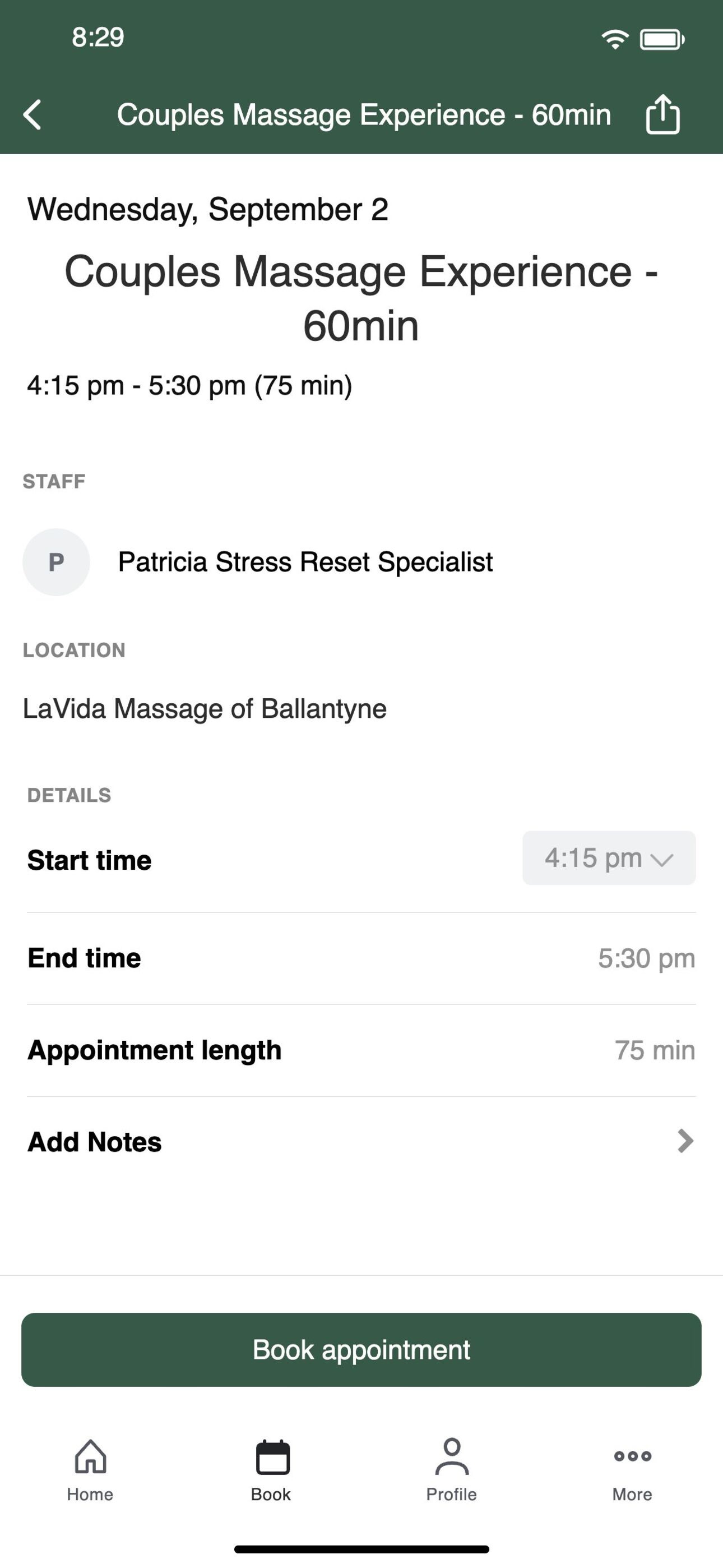 Screenshot 3 of LaVida Massage - Ballantyne