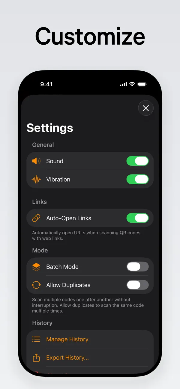 #5. QR Code Toolbox+ (iOS) Podle: Studio 1J