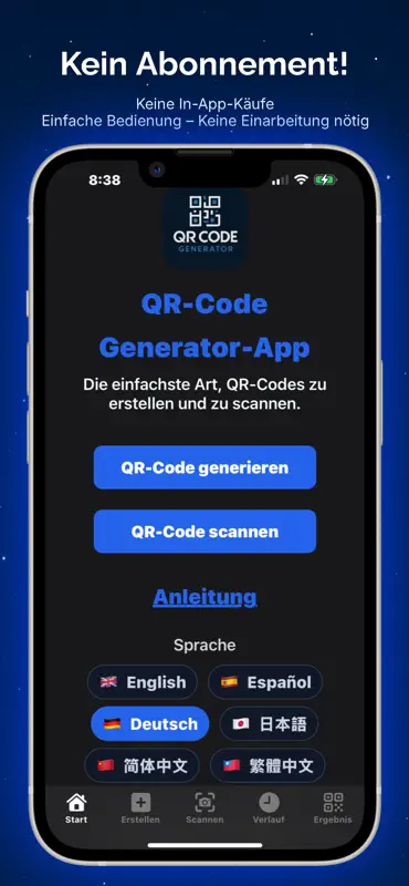 QR-Code Generator & Anpassen screenshot 3 of 10