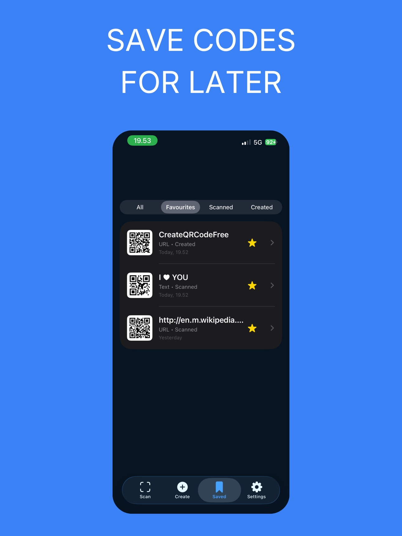 Screenshot 5 of Create & Scan QR Code