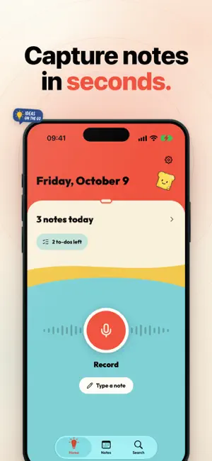AI Voice Note Taker: ToastNote screenshot 2
