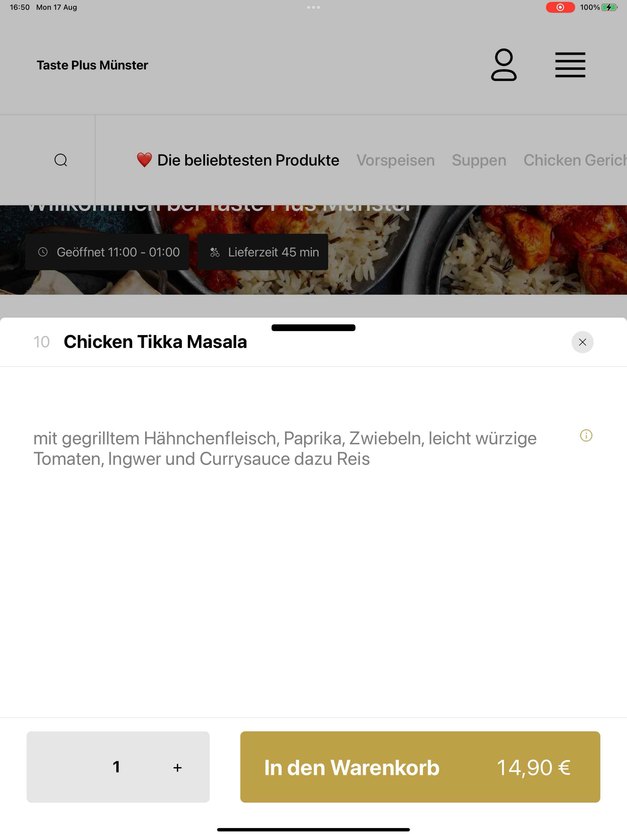 Taste Plus Münster screenshot 15