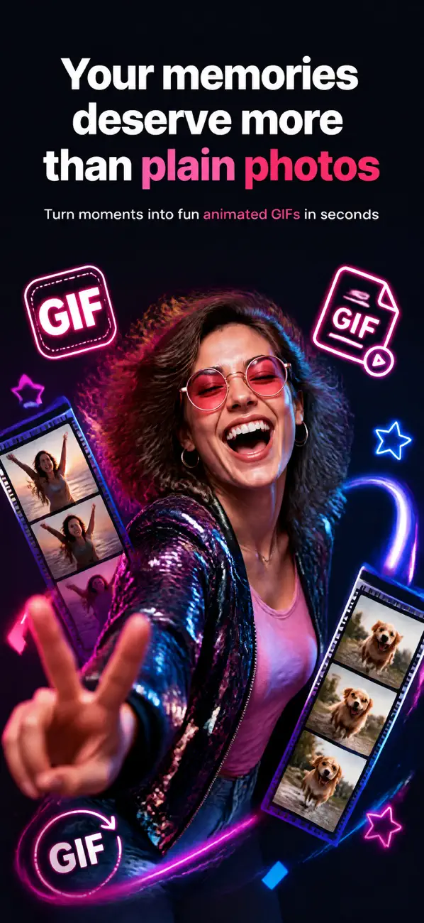 Screenshot #1 pour Créateur de GIFs Photos Vidéos