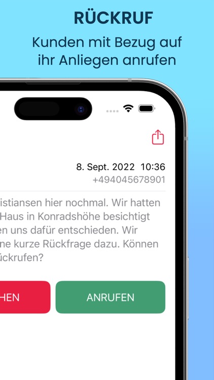 Anruf Fee (Call Assistant)