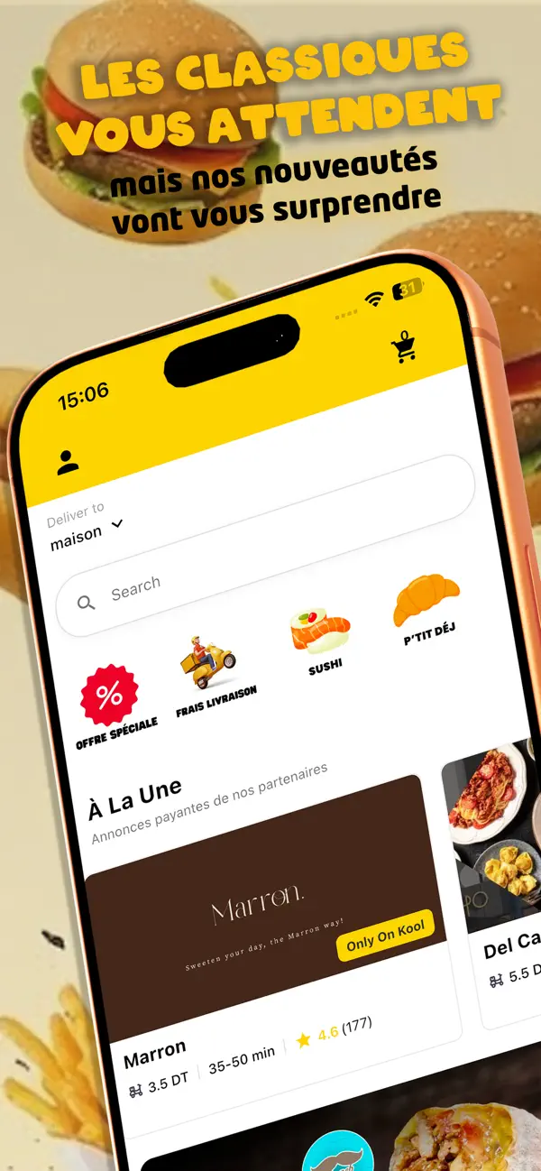 Screenshot #1 pour Kool Delivery