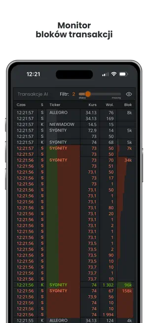 TickerSpace - GPW screenshot 2