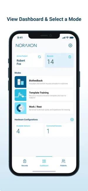 Noraxon Biofeedback screenshot 2