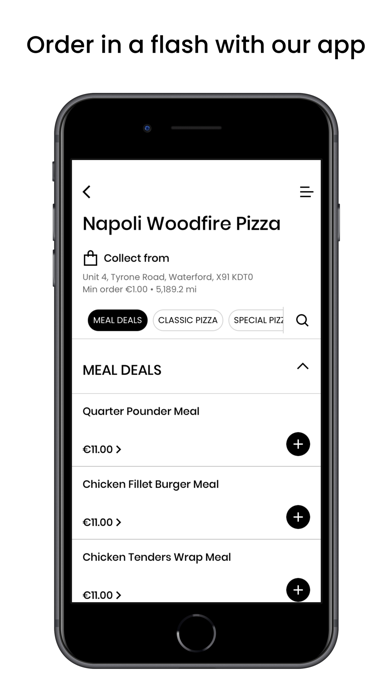 Napoli Woodfire Pizza Screenshot