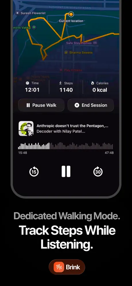 Brink: Podcasts and News 播客播放器应用截图