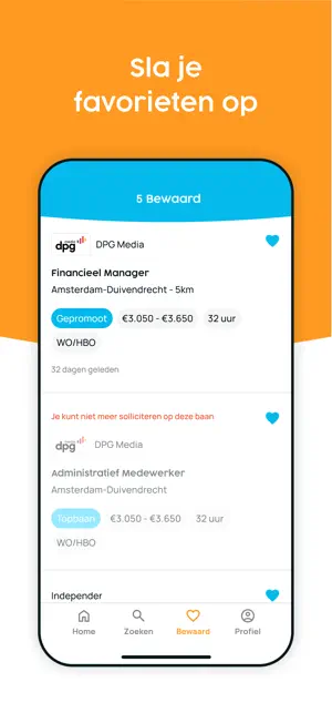 Nationale Vacaturebank screenshot 2
