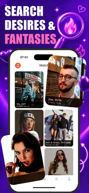 Casual Swinger Dating App-TRIO screenshot 3