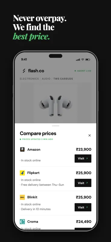 Flash.co | AI Shopping App screenshot 5 of 5