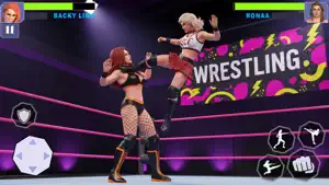 Bad Girls Wrestling Games 2026 screenshot 3