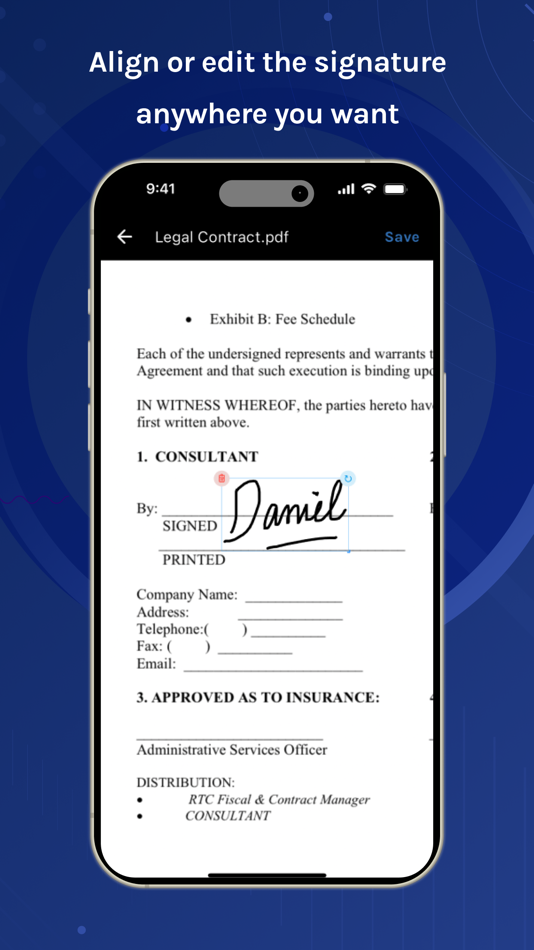 #5. eSign Electronic Signature Doc (iOS) 由: Muhammad Soban Akram