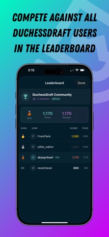 DuchessDraft screenshot