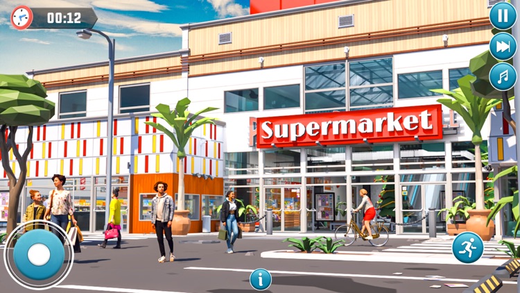 Supermarket Simulator 3D Games screenshot-4