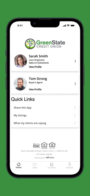 GreenState Mobile Mortgage screenshot 1