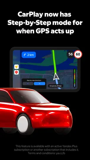 Screenshot von Yandex Navi – Navigation, Maps auf dem iPhone 1
