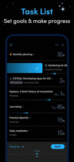 Bluebird Focus Timer screenshot 3