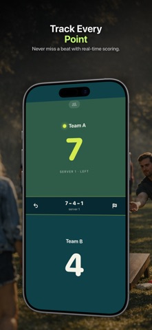 Rally: Pickleball Score Keeper iPhone screenshot