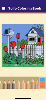 Tulip Coloring Book screenshot 4