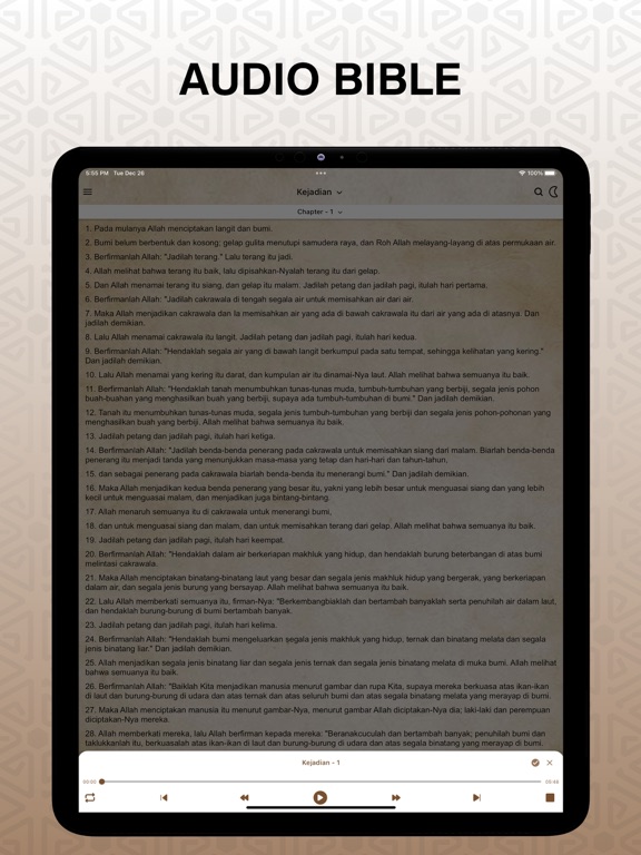 Screenshot #6 pour Alkitab Terjemahan Baru Pro