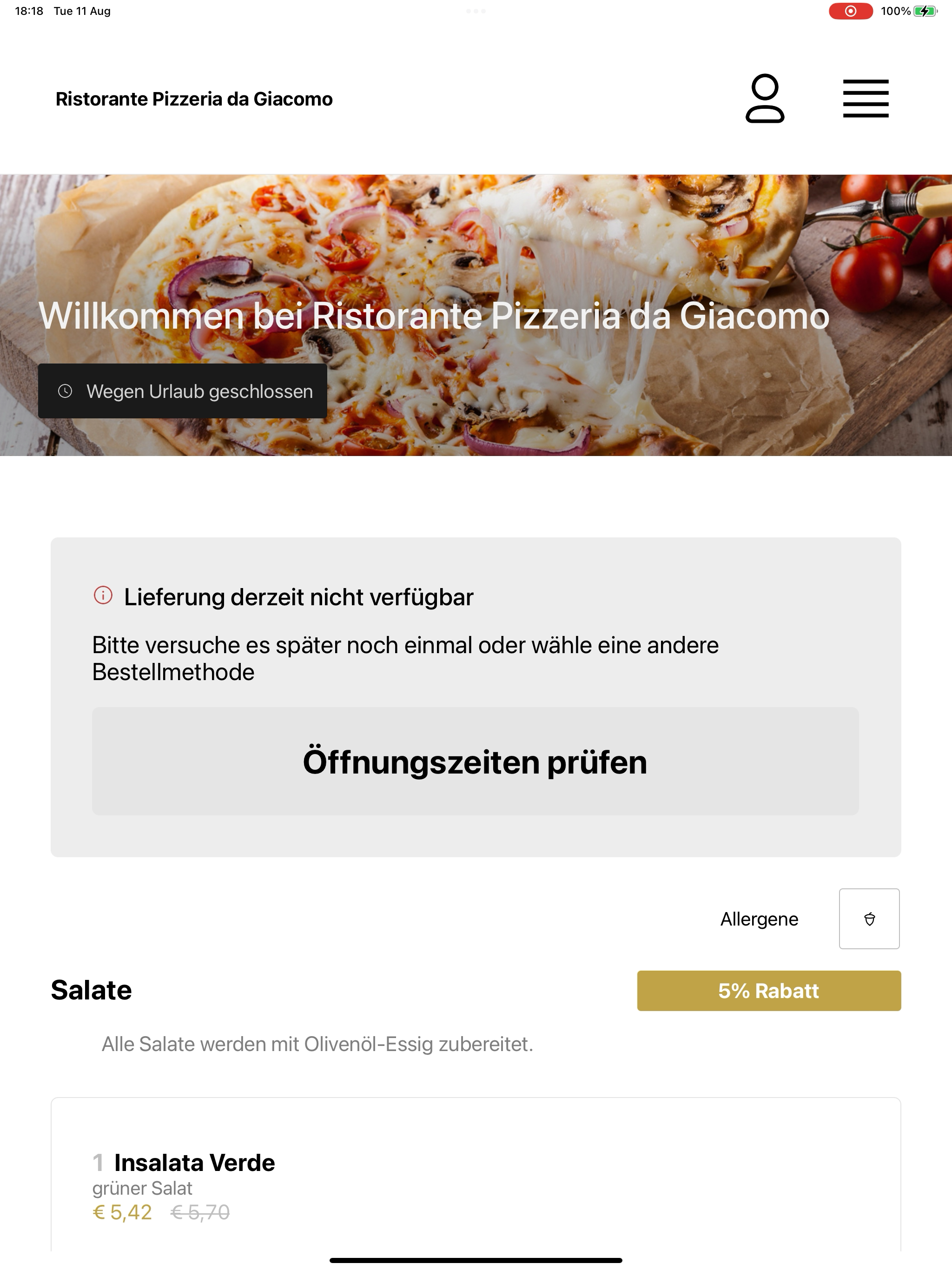 Ristorante Pizzeria da Giacomo screenshot 13