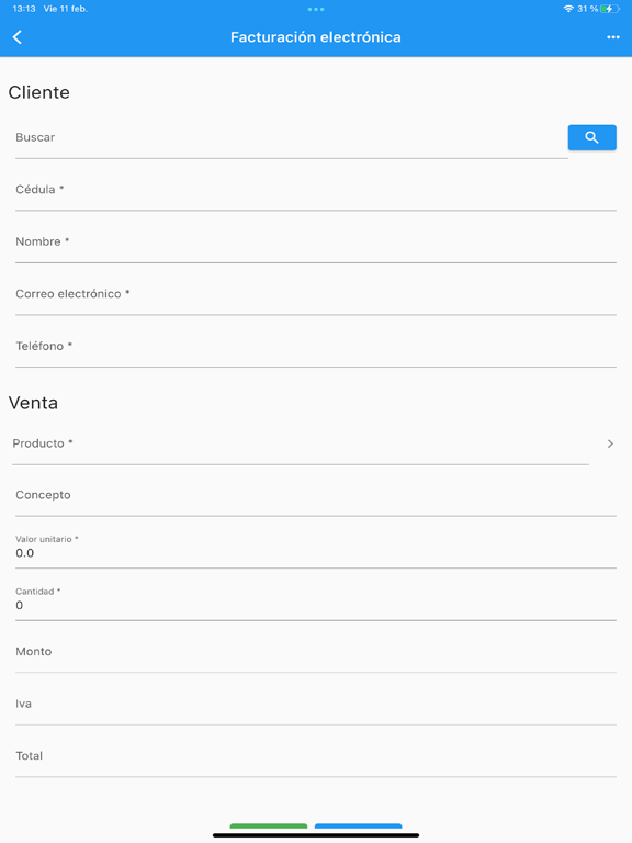 OrionApp iPad screenshot