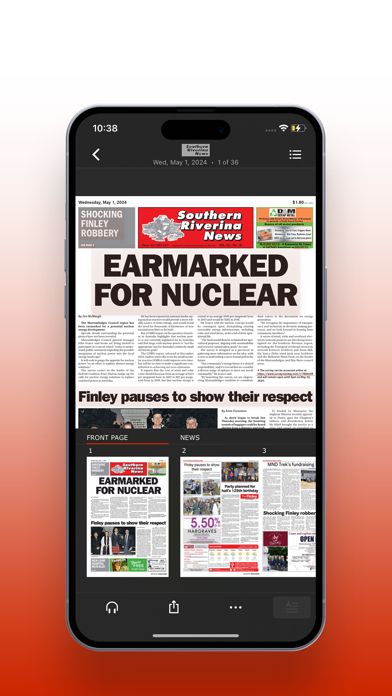Southern Riverina News Screenshot