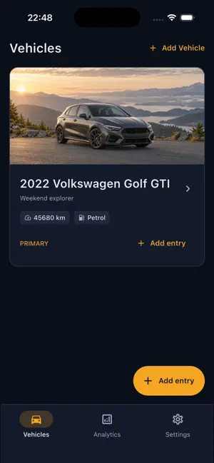 CarTrail: Car Expense Tracker screenshot 1