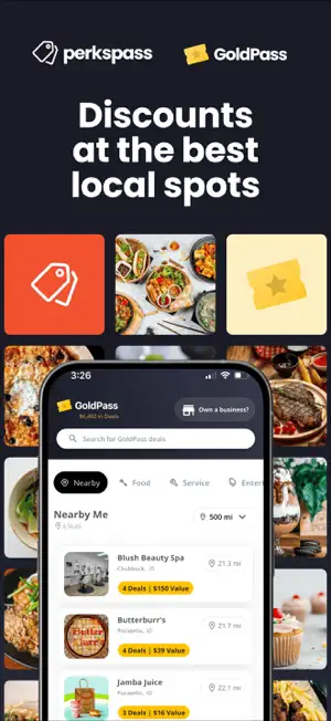 GoldPass - Including PerksPass screenshot 1