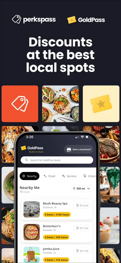 GoldPass - Including PerksPass screenshot 1