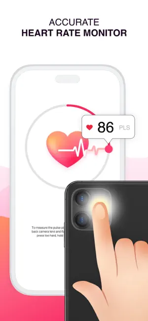Heart Rate: Pulse Monitor Ecg screenshot 1