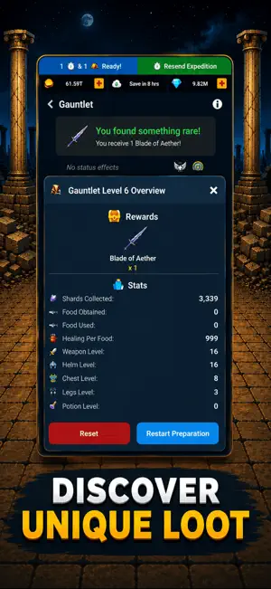 Harpagia: Offline Idle RPG screenshot 4