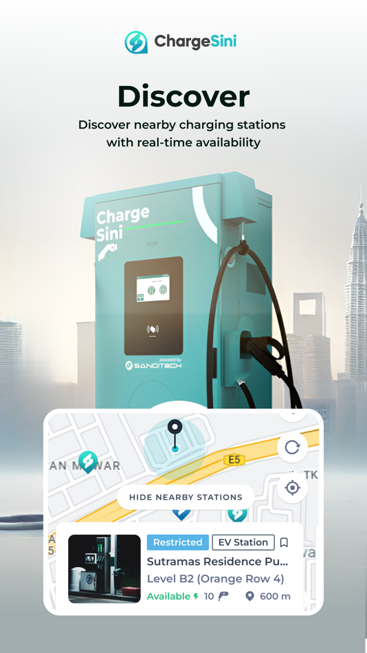 #1. ChargeSini (iOS) 由: CHARGEHERE EV SOLUTION SDN. BHD.