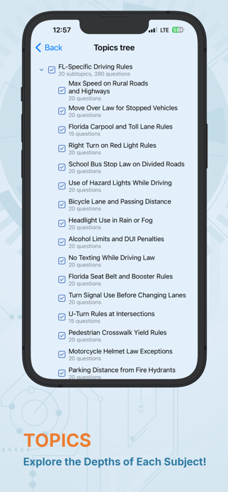 Florida DMV Practice Test Screenshot 2 of 6