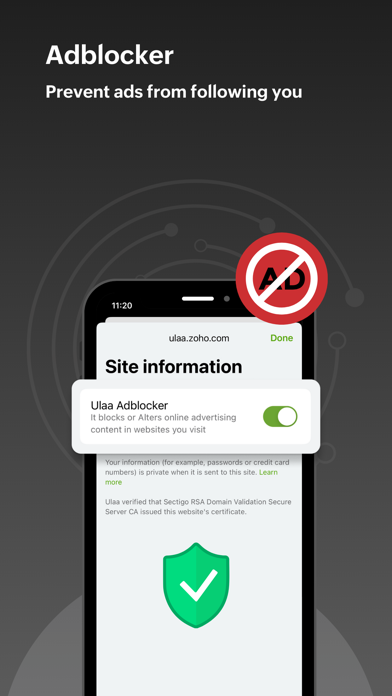 Ulaa Browser Screenshot