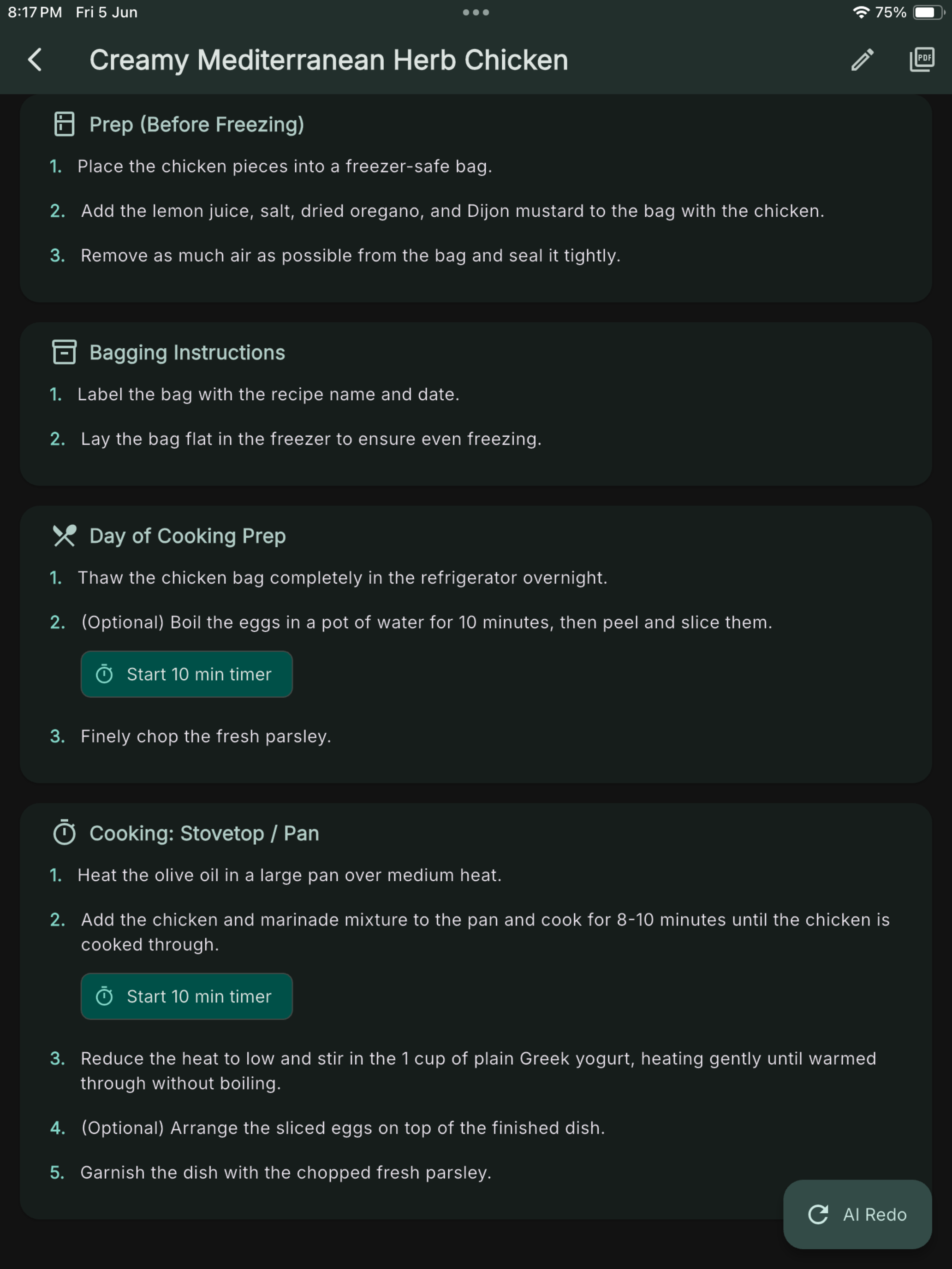No Fuss Feasts screenshot 16