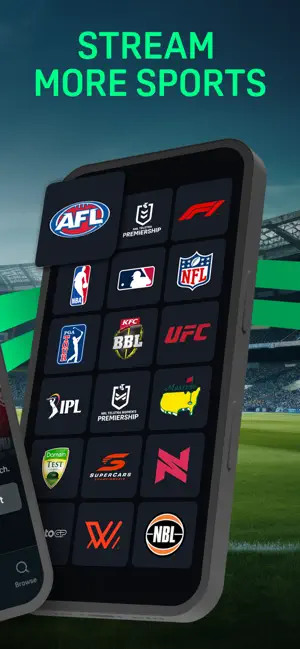 Kayo Sports iPhone screenshot 2