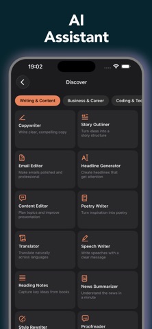 Claueaichat: AI Chat Helper iPhone screenshot