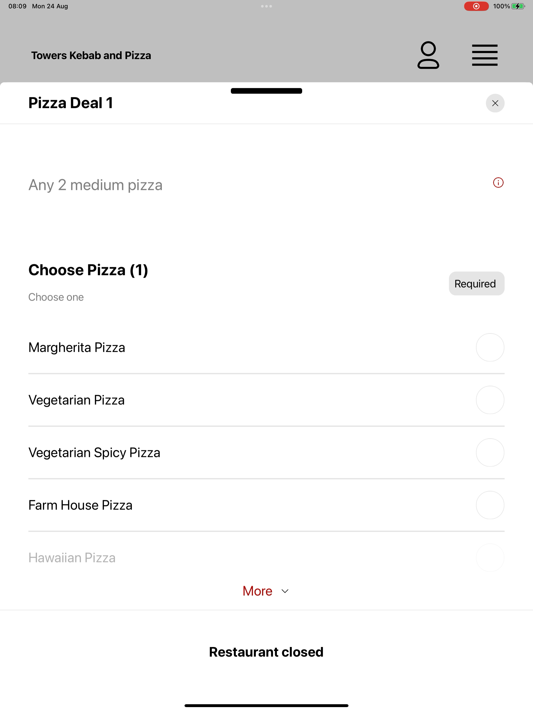 Towers Kebab and Pizza screenshot 16