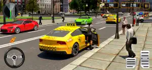 Extreme Taxi Car Driving game screenshot #1 for iPhone