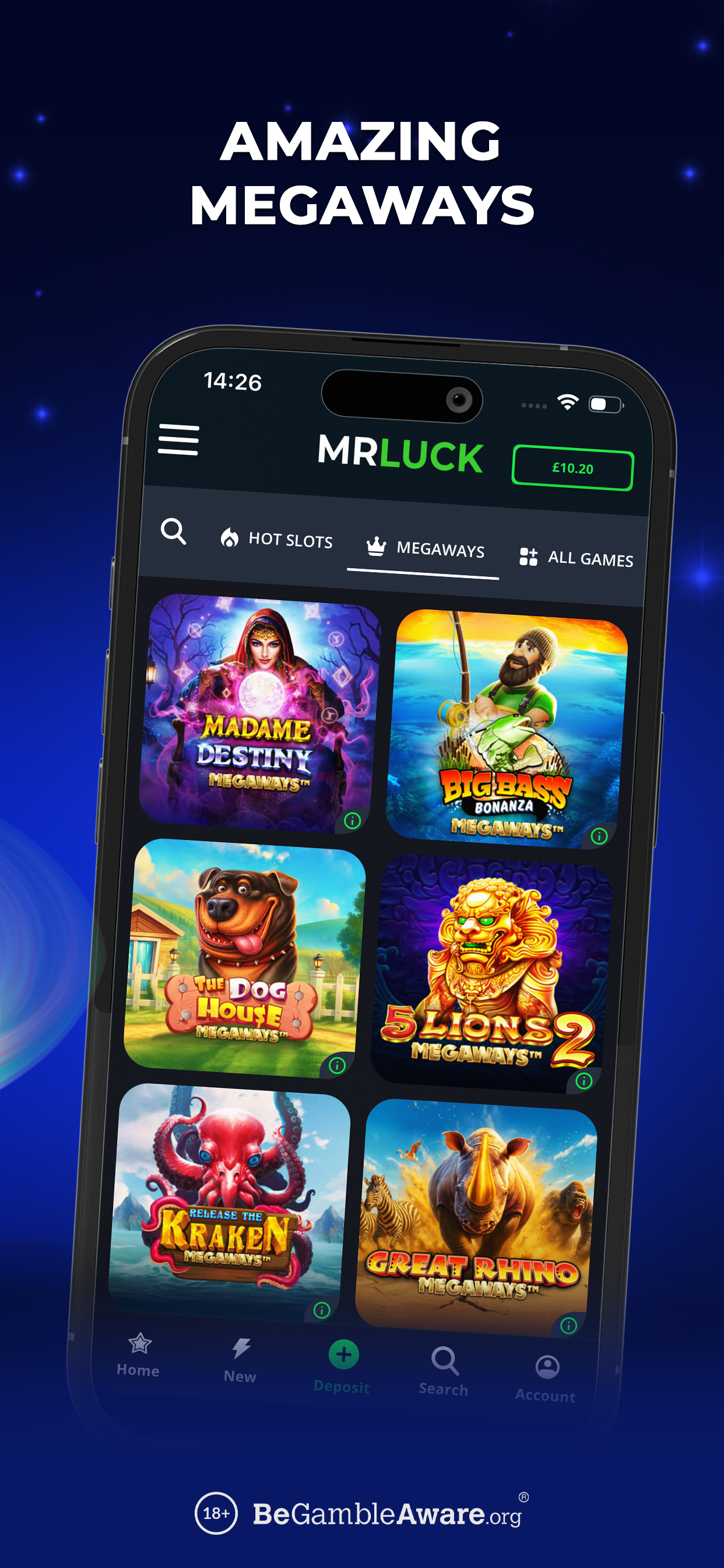 Mr Luck Casino: Online Slots