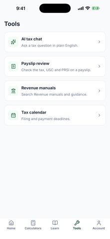 Irish Tax Hub screenshot