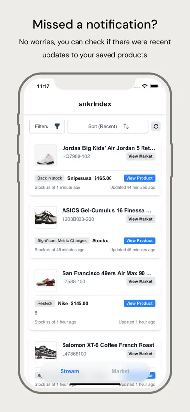 snkrIndex: Shop Retail & Below screenshot 4