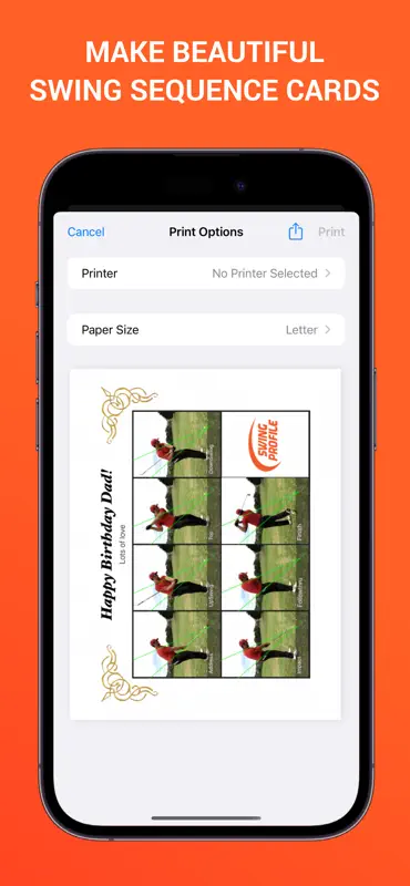 Swing Profile Golf Analyzer screenshot 7 of 8